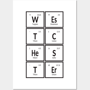 Westchester | Periodic Table Posters and Art